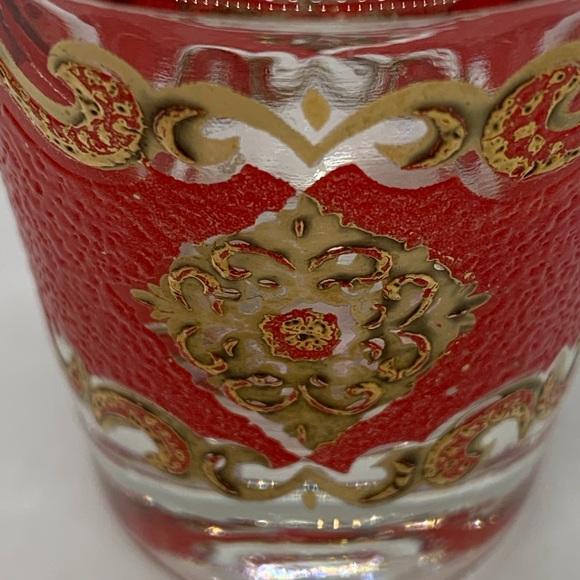 MCM Vintage Signed STARLYTE Shot Glasses Barware - Picture 6 of 7